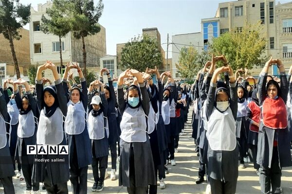 هفته تربیت بدنی در آموزشگاه شهید زهره وند
