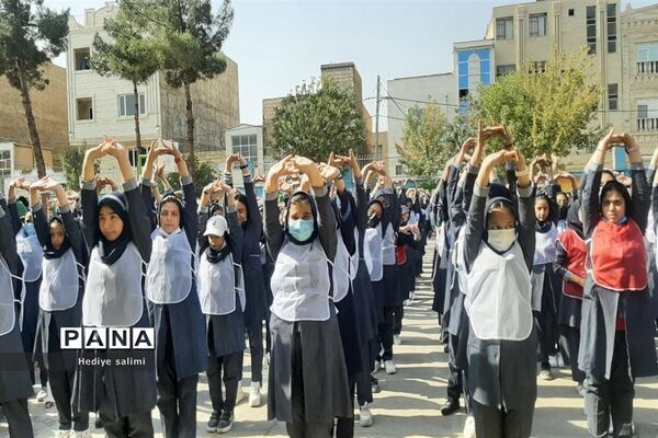 هفته تربیت بدنی در آموزشگاه شهید زهره وند