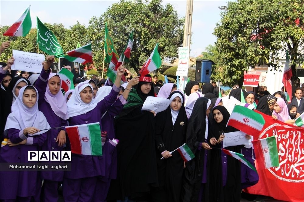 پویش «تشکر از پلیس» و «حجاب  و عفاف» در جویبار