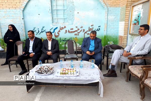 آیین افتتاحیه المپیاد ورزشی درون مدرسه‌ای در شادگان