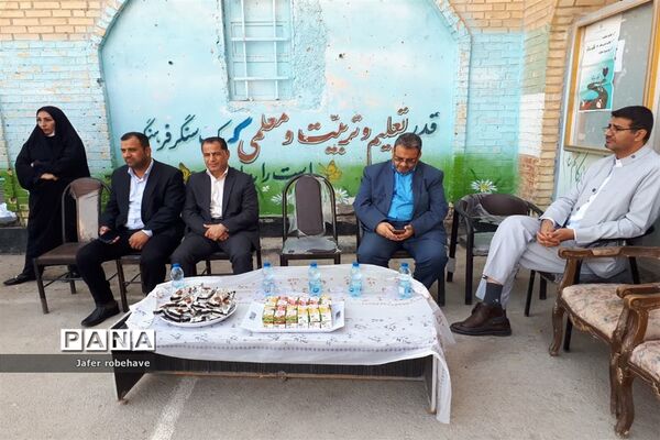 آیین افتتاحیه المپیاد ورزشی درون مدرسه‌ای در شادگان