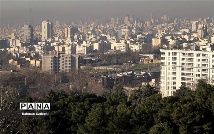 کیفیت هوای تهران  ناسالم برای گروه های حساس