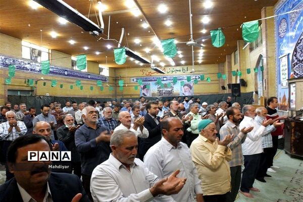 حضور با شکوه مردم ولایتمدار بخش جوادآباد در نماز جمعه