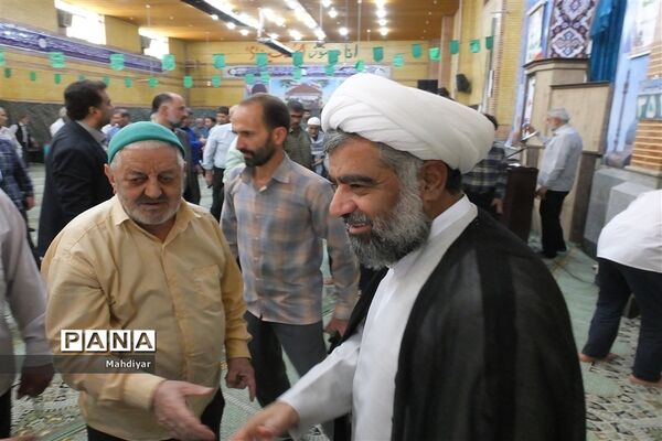 حضور با شکوه مردم ولایتمدار بخش جوادآباد در نماز جمعه