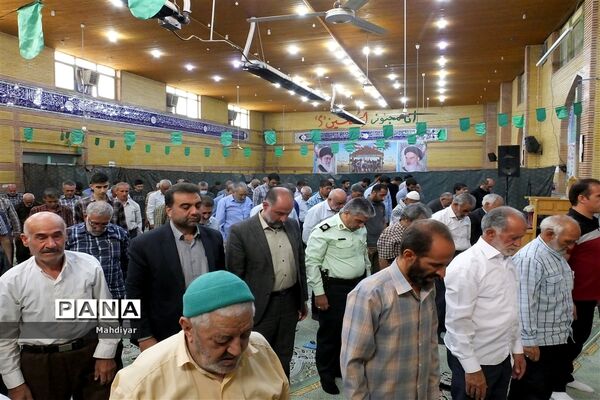 حضور با شکوه مردم ولایتمدار بخش جوادآباد در نماز جمعه