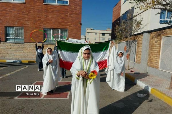 برگزاری المپیاد ورزشی درون‌مدرسه‌ای در آموزشگاه نشاط اسلامشهر