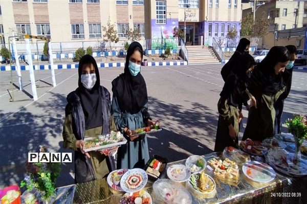 برگزاری برنامه سفیران سلامت در دبیرستان مرضیه