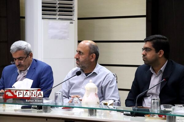 جلسه شورای اداری معاونت پرورشی و فرهنگی اداره کل آموزش و پرورش استان بوشهر