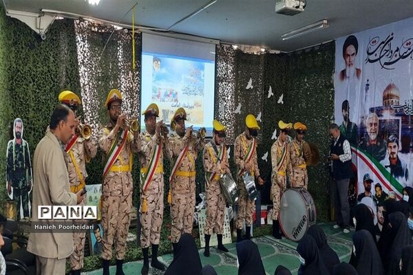 ‌یادواره شهدا در دبیرستان امامت قم