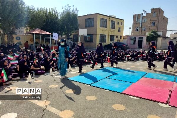 المپیاد ورزشی درون‌ مدرسه‌ای در آموزشگاه هیأت امنایی ام‌ ابیها(س) اسلامشهر