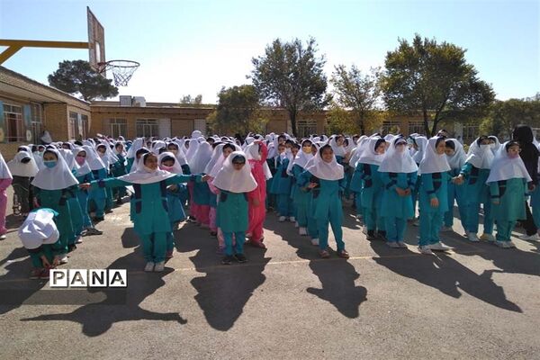 گرامیداشت هفته تربیت‌بدنی در مدارس آباده