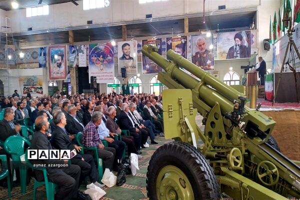 همایش بزرگ رزمندگان توپخانه و موشک‌های سپاه در قائمشهر
