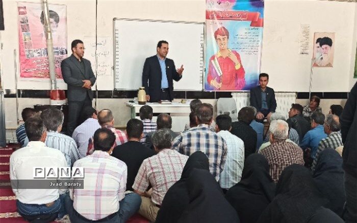 والدین، واژه پرتکرار این روزهای مدیر آموزش و پرورش خلیل آباد