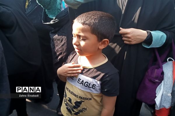 راهپیمایی مردم ملارد به مناسبت حادثه تروریستی شهدای حرم شاهچراغ (ع)