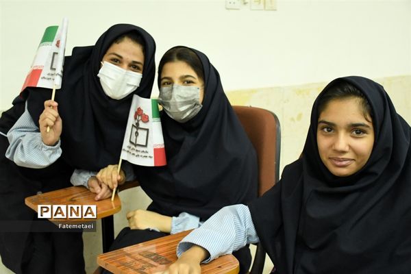 برگزاری مراسم بدرقه تا بهشت در ناحیه ۲ اهواز