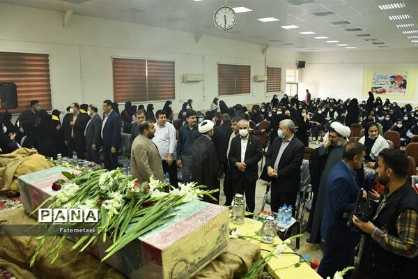 برگزاری مراسم بدرقه تا بهشت در ناحیه ۲ اهواز
