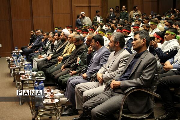مراسم تحلیف فرماندهان بسیج دانش‌آموزی استان خراسان‌رضوی
