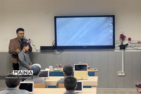 بازدید دانش‌آموزان مدارس قرچک از پژوهش‌سرای باقرالعلوم(ع) قرچک