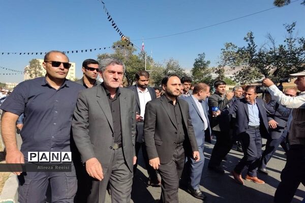 تشییع پیکر شهدای اقدام تروریستی حرم مطهر شاهچراغ (ع)