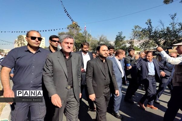 تشییع پیکر شهدای اقدام تروریستی حرم مطهر شاهچراغ (ع)