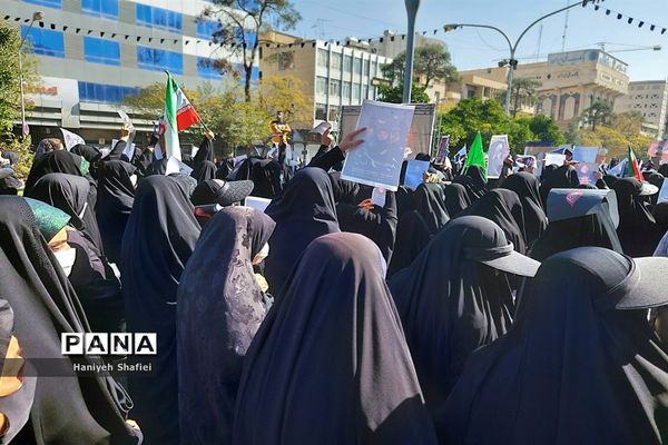 مراسم تشیع شهدای حرم شاهچراغ(ع)