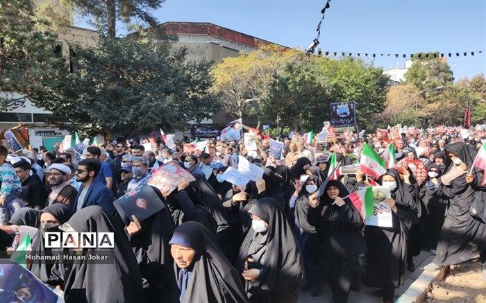 اعلام انزجار دانش‌آموزان شیرازی از تروریست‌های داعشی