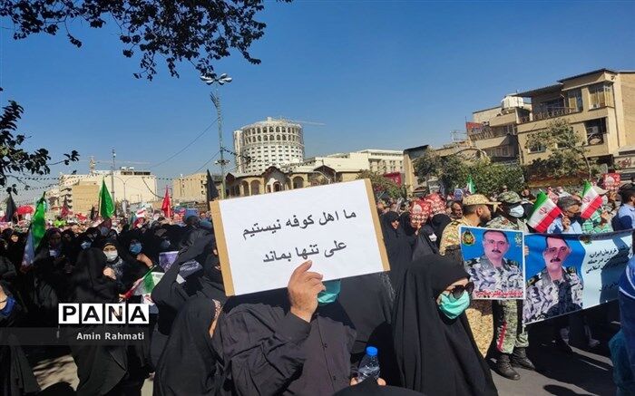 اعلام همبستگی نوجوانان با انقلاب و آرمان‌های شهدا/ فیلم