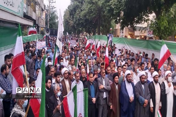 اجتماع بزرگ حسینی در اندیمشک