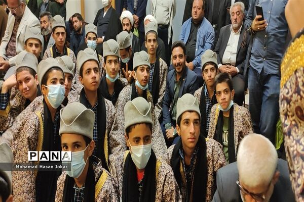 مراسم بزرگداشت شهدای حادثه تروریستی حرم مطهر شاهچراغ با حضور وزیر آموزش و پرورش