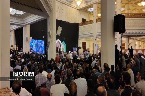 مراسم بزرگداشت شهدای حادثه تروریستی حرم مطهر شاهچراغ با حضور وزیر آموزش و پرورش