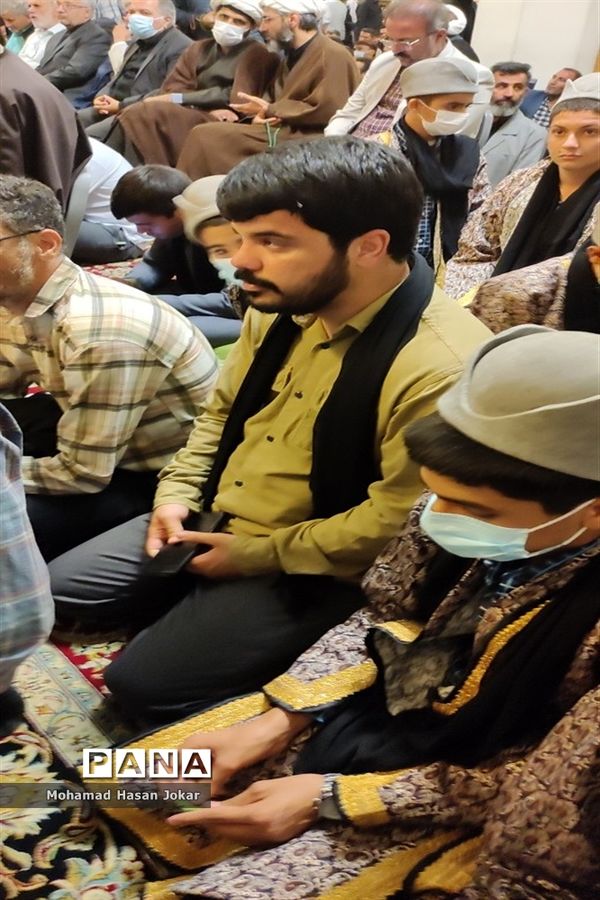 مراسم بزرگداشت شهدای حادثه تروریستی حرم مطهر شاهچراغ با حضور وزیر آموزش و پرورش