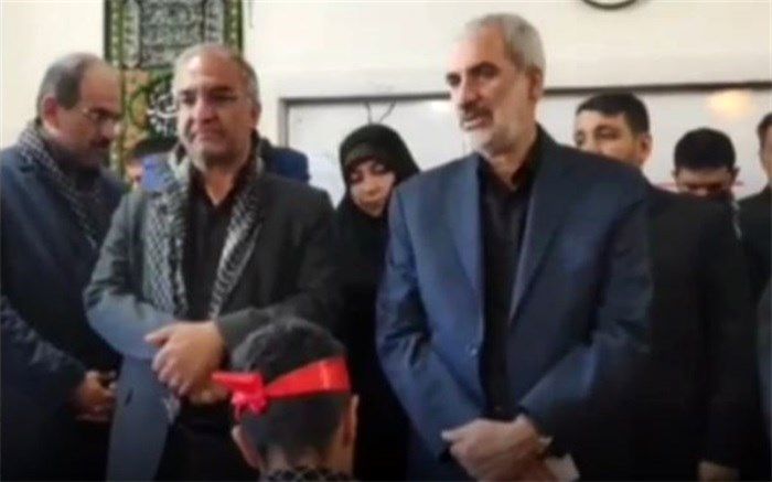 گلباران مدرسه دانش‌آموز شهید حمله تروریستی حرم شاهچراغ (ع)/ فیلم