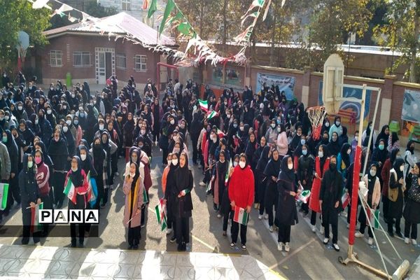 زنگ هفته پدافند غیرعامل در دبیرستان‌های استان البرز