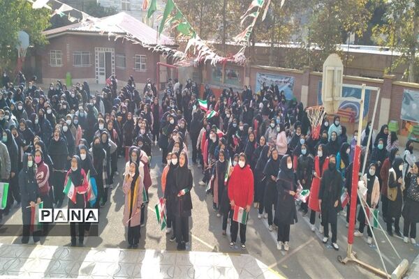 زنگ هفته پدافند غیرعامل در دبیرستان‌های استان البرز