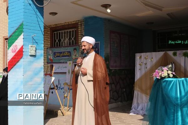 برگزاری آیین نمادین افتتاحیه طرح مصباح‌الهدی در دبیرستان ۱۷ شهریور فیروزکوه