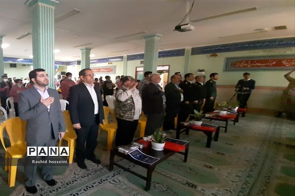 برگزاری یادواره شهدا در دبیرستان علامه حلی ملارد