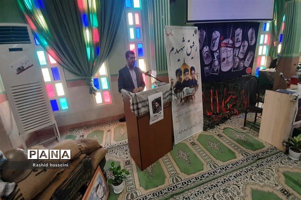 برگزاری یادواره شهدا در دبیرستان علامه حلی ملارد
