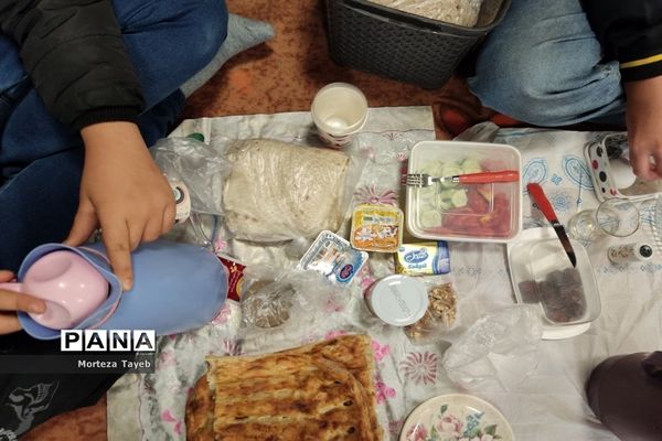 روز غذای سالم در دبستان برکت رضوی ملارد