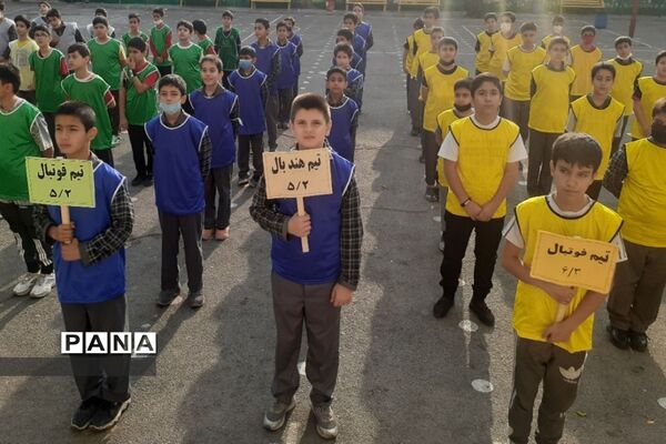 افتتاحیه المپیاد ورزشی درون مدرسه‌ای دبستان هیأت امنایی فرهنگ شهرستان قدس