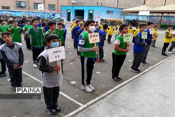 افتتاحیه المپیاد ورزشی درون مدرسه‌ای دبستان هیأت امنایی فرهنگ شهرستان قدس