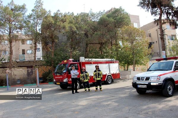 برگزاری مانور پدافند غیرعامل در شهرستان اسلامشهر