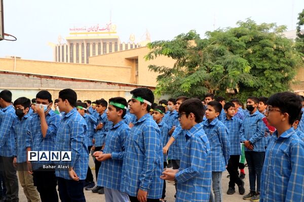 نواختن زنگ پدافند غیرعامل در مدارس استان بوشهر