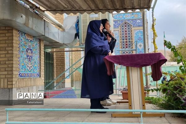 جشن المپیاد ورزشی درون مدرسه‌ای در دبیرستان زینبیه منطقه ۱۳