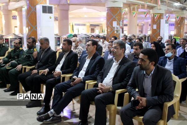 مراسم گرامیداشت دانش‌آموزان شهید جنایت تروریستی حرم مطهر احمد بن موسی شاهچراغ در بوشهر