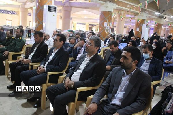 مراسم گرامیداشت دانش‌آموزان شهید جنایت تروریستی حرم مطهر احمد بن موسی شاهچراغ در بوشهر