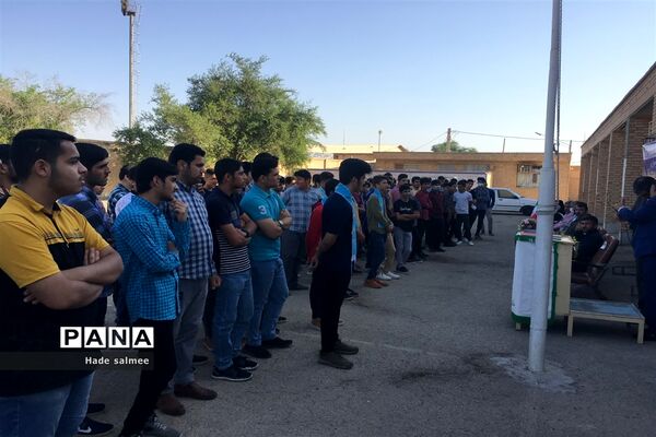 آیین نواختن زنگ استکبار‌ستیزی جهانی در شادگان