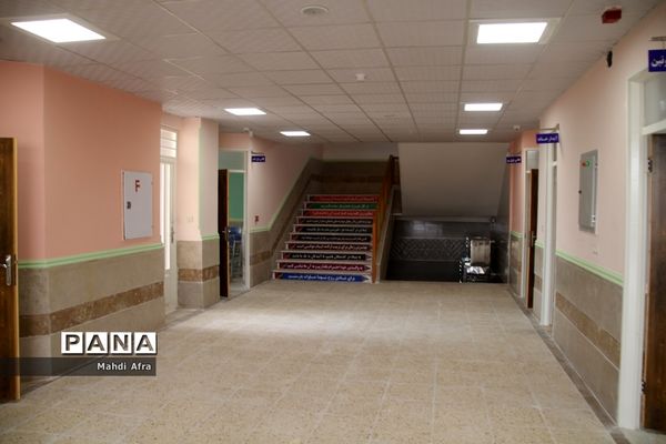 افتتاح آموزشگاه مشارکتی 12 کلاسه شهید رضا نگهبان در بهبهان