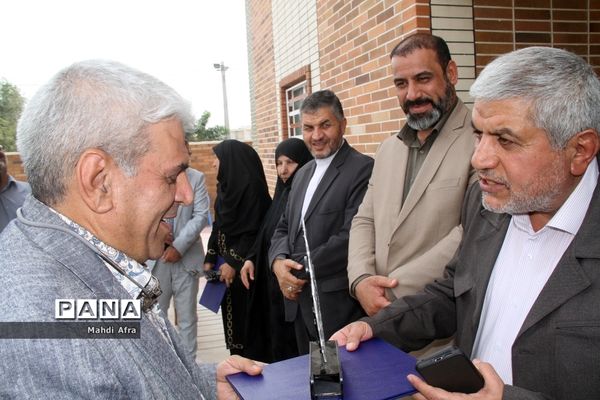 افتتاح آموزشگاه مشارکتی 12 کلاسه شهید رضا نگهبان در بهبهان