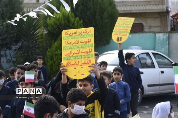 نواختن زنگ استکبار ستیزی در بهنمیر