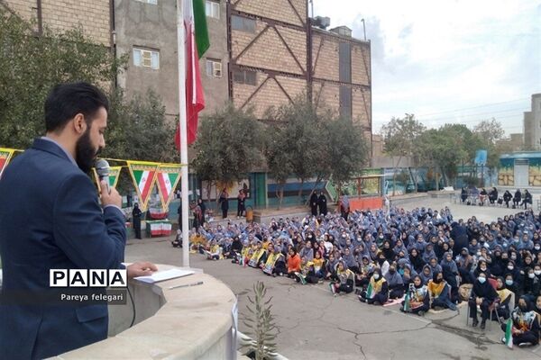 برگزاری مراسم روز مبارزه با استکبار جهانی در شهرستان قرچک